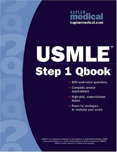 Stock image for Kaplan Medical USMLE Step 1 Qbook for sale by Better World Books