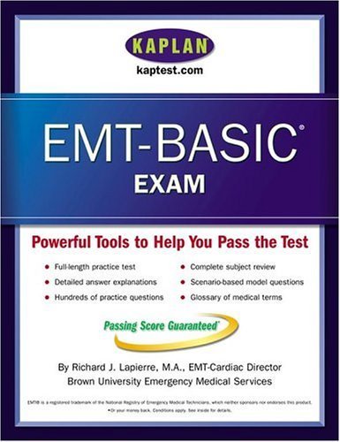 Beispielbild fr Kaplan EMT Basic Exam zum Verkauf von Wonder Book