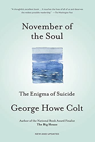 Beispielbild fr November of the Soul : The Enigma of Suicide zum Verkauf von Better World Books