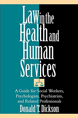 Beispielbild fr Law in the Health and Human Services zum Verkauf von SecondSale