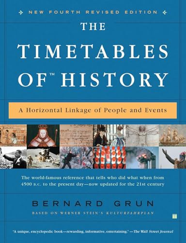 Beispielbild fr The Timetables of History: A Horizontal Linkage of People and Events zum Verkauf von HPB-Red