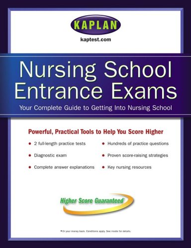 Stock image for Kaplan Nursing School Entrance Exams for sale by Half Price Books Inc.