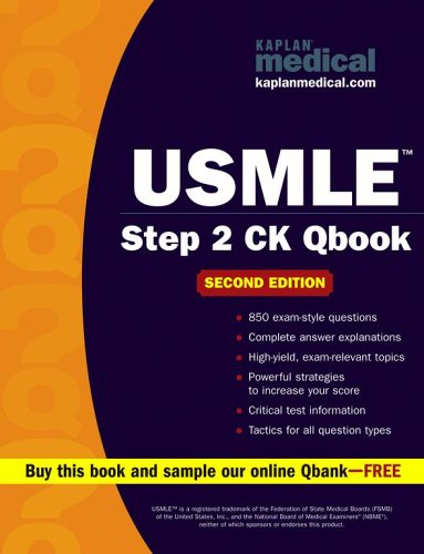Stock image for USMLE Step 2 CK QBook for sale by Half Price Books Inc.