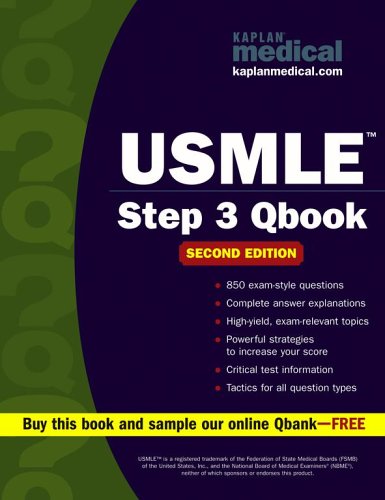 Stock image for Kaplan USMLE Step 3 Qbook for sale by ThriftBooks-Dallas