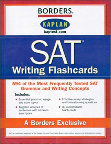 9780743274142: Borders Sat Writing Flashcards