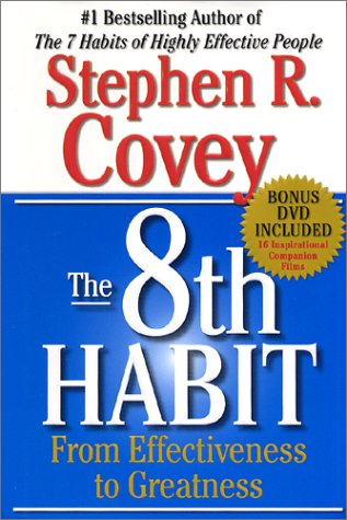 9780743274180: The 8th Habit From Effectiveness to Greatness DVD