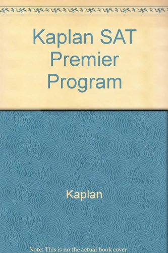 9780743281133: Kaplan Sat 2008, Premier Program