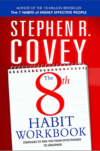 Imagen de archivo de The 8th Habit Personal Workbook: Strategies to Take You From Effectiveness to Greatness a la venta por WorldofBooks