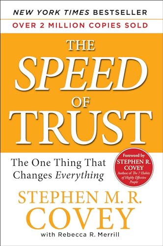 Imagen de archivo de The Speed of Trust: The One Thing that Changes Everything a la venta por SecondSale