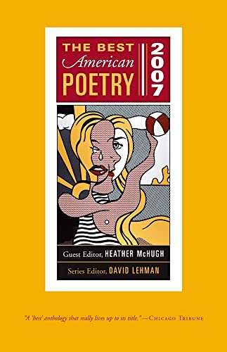 Stock image for The Best American Poetry 2007: Series Editor David Lehman for sale by HPB-Ruby