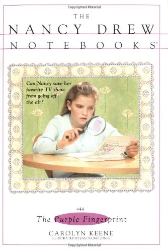 Stock image for The Purple Fingerprint (Nancy Drew Notebooks #44) for sale by Wonder Book