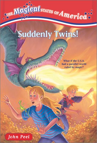 Imagen de archivo de Suddenly Twins! (The Magical States of America, 1) a la venta por Wonder Book