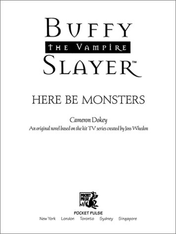 Here Be Monsters (9780743431255) by Cameron Dokey