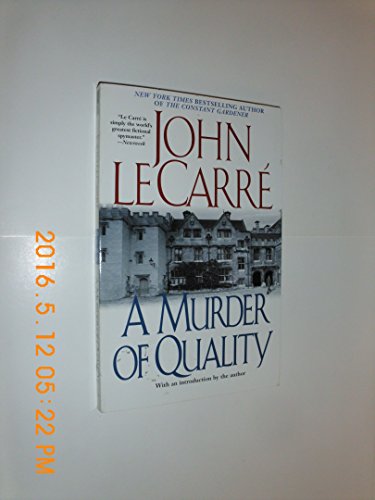 Stock image for A Murder of Quality for sale by Better World Books