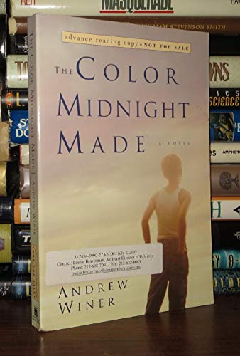 9780743439909: Color Midnight Made, the: A Novel / Andrew Winer.