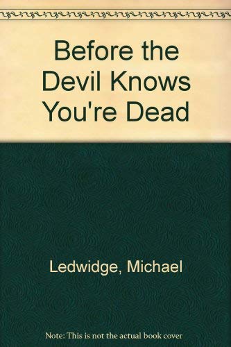 9780743442862: Before the Devil Knows You're Dead