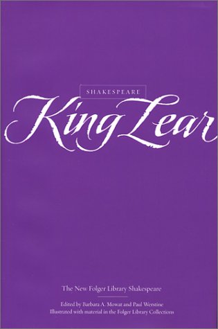 9780743452946: King Lear (The New Folger Library Shakespeare)