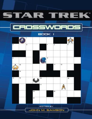 Imagen de archivo de Star Trek Crosswords Book 1 a la venta por ThriftBooks-Atlanta