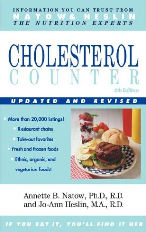 Stock image for The Cholesterol Counter: 6th Edition for sale by Wonder Book