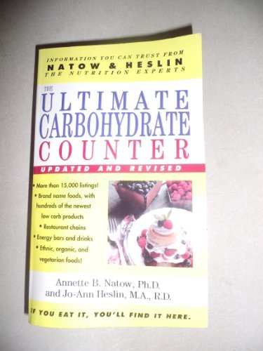 Stock image for The Ultimate Carbohydrate Counter for sale by Better World Books