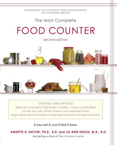 Beispielbild fr The Most Complete Food Counter : 2nd Edition zum Verkauf von Better World Books