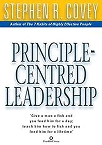 Imagen de archivo de Principle-Centered Leadership a la venta por Better World Books