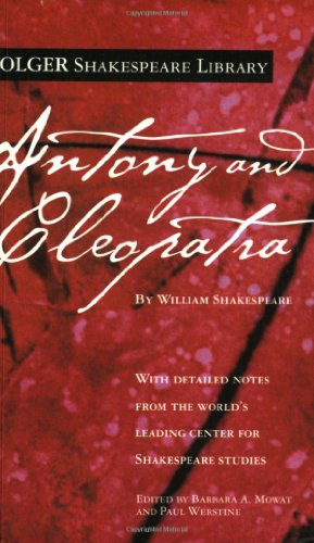 9780743482851: Antony and Cleopatra (Folger Shakespeare Library)