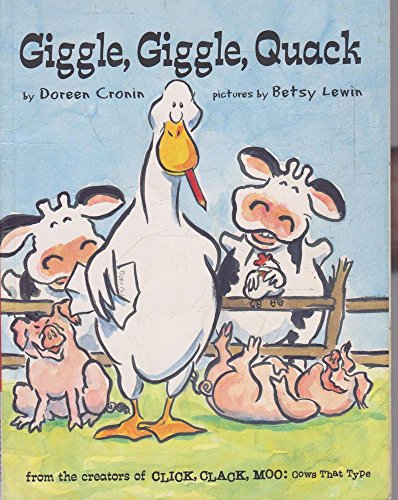 Beispielbild fr Giggle Giggle Quack (Click Clack Moo) zum Verkauf von AwesomeBooks