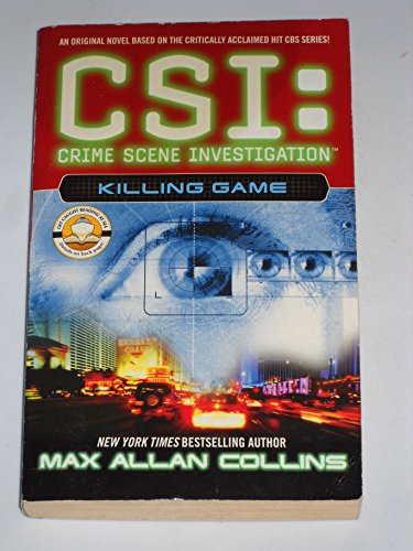 Beispielbild fr Killing Game (CSI) zum Verkauf von SecondSale