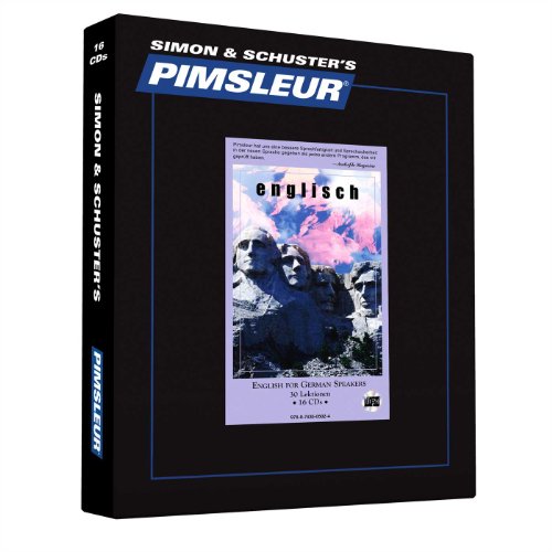 Pimsleur English for German Speakers Level 1 CD: Learn to Speak and Understand English for German with Pimsleur Language Programs (1) (Comprehensive) (German Edition) (9780743505024) by Pimsleur