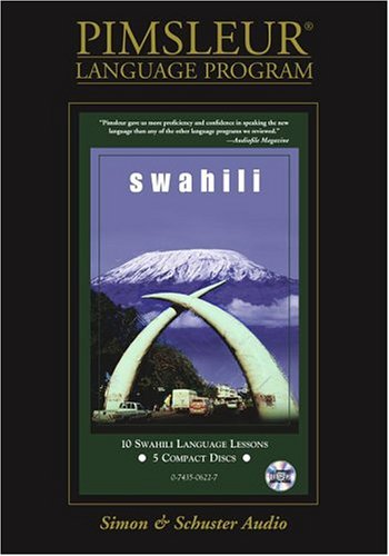 9780743506229: Swahili: Learn to Speak and Understand Swahili with Pimsleur Language Programs