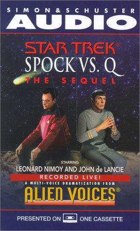 Imagen de archivo de Startrek: Spock Vs Q: The Sequel a la venta por HPB-Diamond