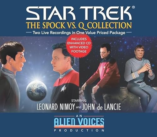 Spock vs. Q Gift Set (Star Trek (Unnumbered Audio)) (9780743509466) by Alien Voices