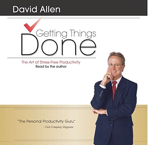 Imagen de archivo de Getting Things Done: The Art Of Stress-Free Productivity a la venta por Wonder Book