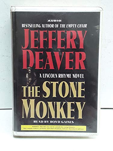 Imagen de archivo de The Stone Monkey: A Lincoln Rhyme Novel (4 Audio Cassettes) a la venta por gigabooks