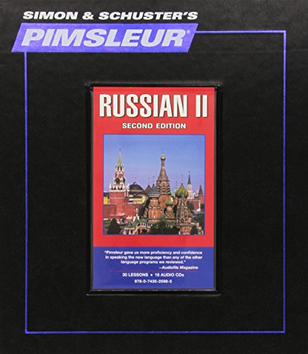 Imagen de archivo de Pimsleur Russian Level 2 CD: Learn to Speak and Understand Russian with Pimsleur Language Programs (2) (Comprehensive) a la venta por GoldBooks