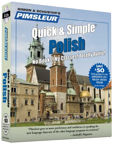 Imagen de archivo de Pimsleur Quick & Simple Polish a la venta por Revaluation Books