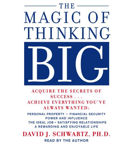 Beispielbild fr The Magic of Thinking Big zum Verkauf von BooksRun