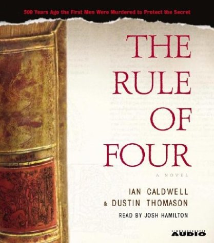 Beispielbild fr The Rule of Four zum Verkauf von Wonder Book