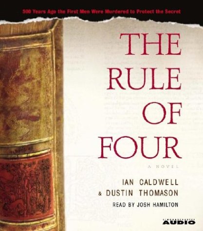 Imagen de archivo de The Rule of Four a la venta por Half Price Books Inc.