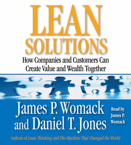 Stock image for Lean Solutions: How Companies and Customers Can Create Value and Wealth Together for sale by HPB Inc.