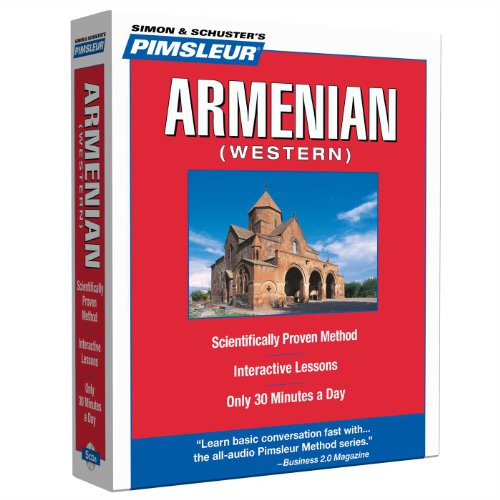 Pimsleur Armenian (Western) Level 1 CD: Learn to Speak and Understand Western Armenian with Pimsleur Language Programs (Compact) by Pimsleur [Audio CD ] - Pimsleur