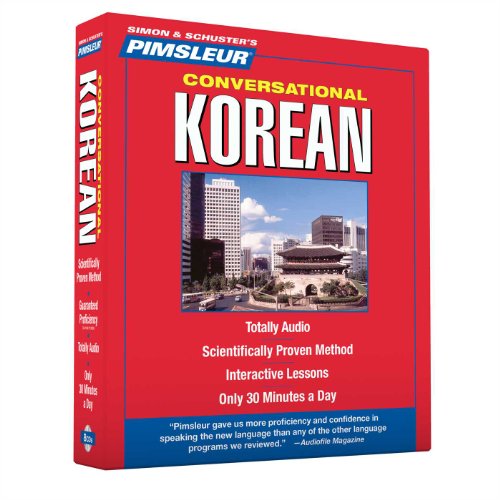 9780743551205: Pimsleur Korean Conversational Course - Level 1 Lessons 1-16 CD: Learn to Speak and Understand Korean with Pimsleur Language Programs (1)