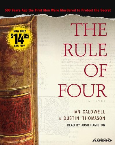 Stock image for The Rule of Four Read By Josh Hamilton for sale by Booked Experiences Bookstore