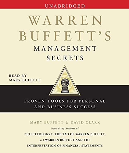Stock image for Warren Buffett's Management Secrets: Proven Tools for Personal and Business Success for sale by Irish Booksellers