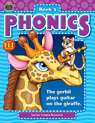 Beispielbild fr Phonics Book 3: Book 3 (Phonics (Teacher Created Resources)) zum Verkauf von SecondSale