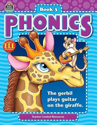 Stock image for Phonics Book 3: Book 3 (Phonics (Teacher Created Resources)) for sale by ZBK Books