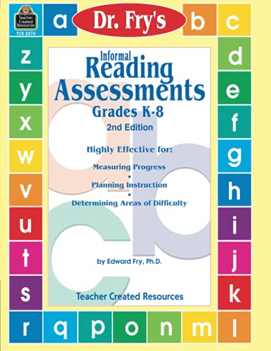 9780743930741: Informal Reading Assessments by Dr. Fry (Dr. Fry's Informal Reading)