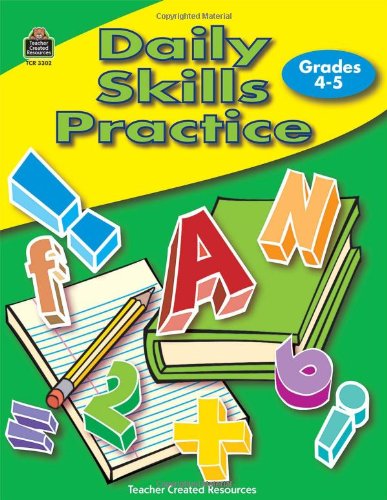 Stock image for Daily Skills Practice Grades 4-5 (Teacher Created Materials) for sale by Wonder Book