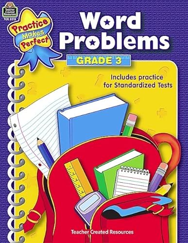 Imagen de archivo de Word Problems Grade 3 (Mathematics) a la venta por SecondSale